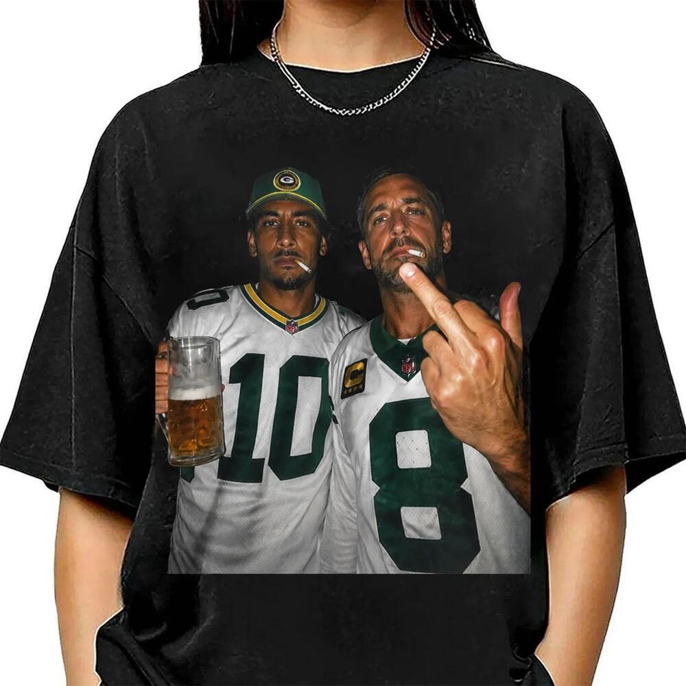 Funny Green Bay Packers Quarterback Shirt Jordan Love Fan Tee